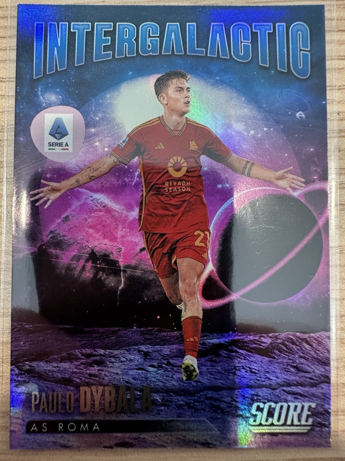 Paulo Dybala Intergalactic Panini Score Serie A 2023/24