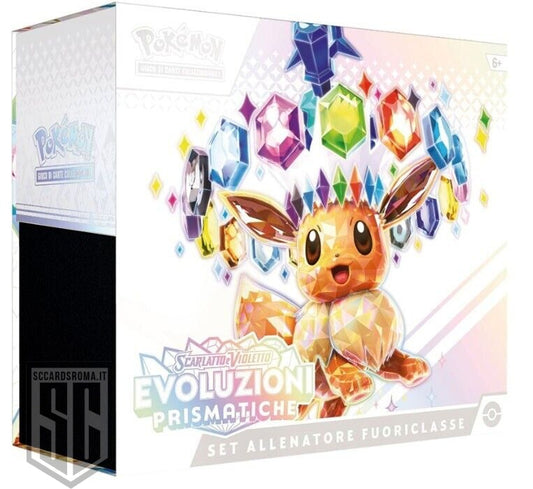 Pokemon Evoluzioni Prismatiche ETB Set Allenatore Fuoriclasse ITA