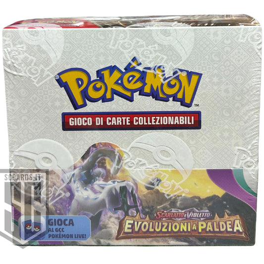 Pokemon Evoluzioni a Paldea Booster Box 2024 (ITA)