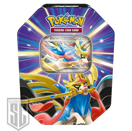 Pokemon Leggende Sovrane Tin Zacian Ex (ITA)