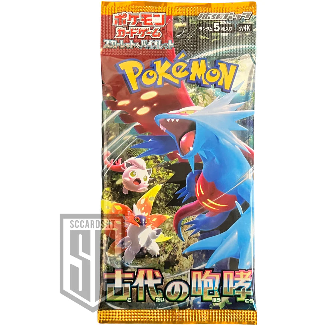 Pokemon Sv4k Ancient Roar Pack Jap