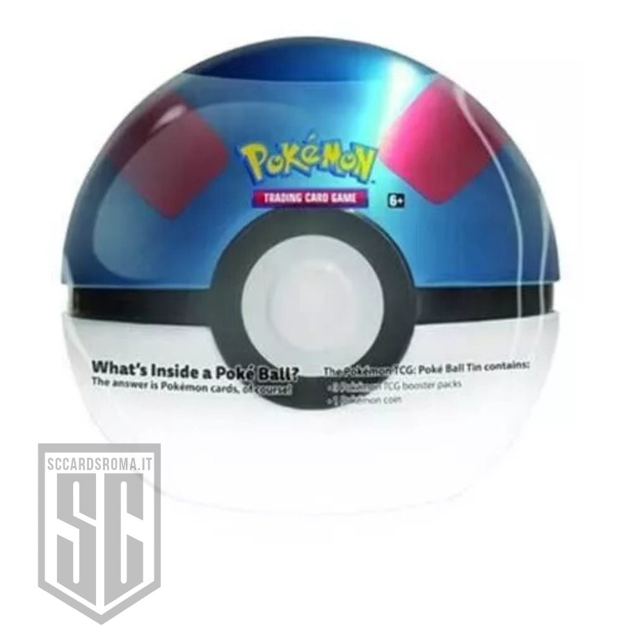 Pokemon Tin Pokeball Megaball 2024 (ITA)