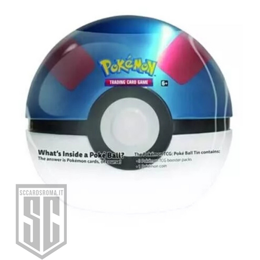 Pokemon Tin Pokeball Megaball 2024 (ITA)