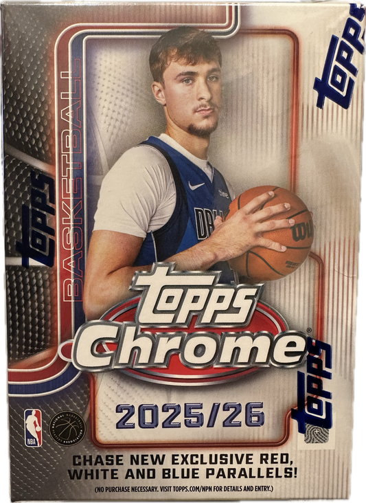 Topps Chrome Nba Basketball 2025/26 Blaster Box