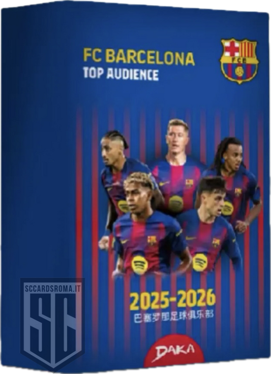 Daka Top Audience FC Barcelona Hobby Box 2025/26