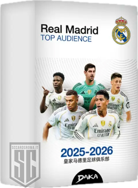 Daka Top Audience Real Madrid Hobby Box 2025/26