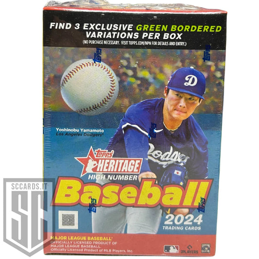 Topps Baseball Heritage High Number Blaster Box 2024