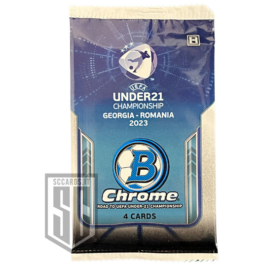 Topps Bowman Chrome Road to Euro U21 Hobby Lite Pack 2023