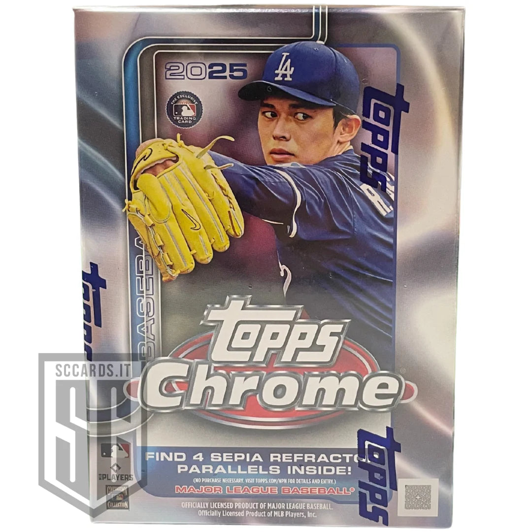 Topps Chrome Baseball Blaster Box 2025