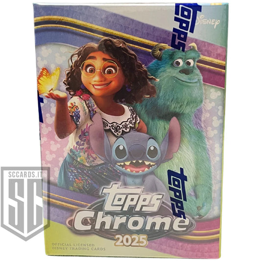 Topps Chrome Disney Blaster Box 2025