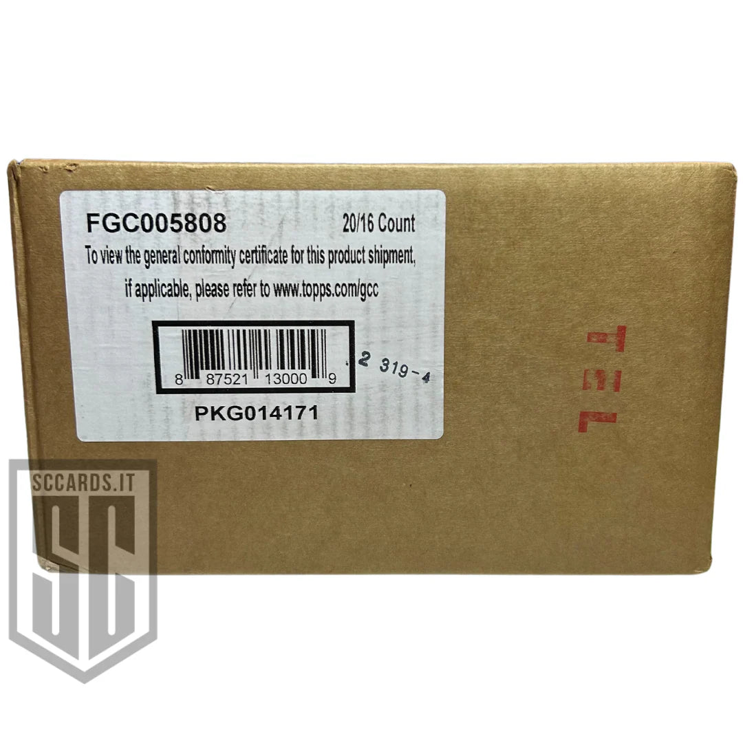 Topps Chrome Formula 1 Hobby Lite Box 2024-SEALED CASE-(20 Box)