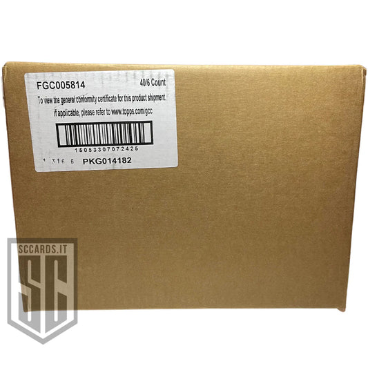 Topps Chrome Formula 1 Racing Blaster Box 2024-SEALED CASE-(40 Box)