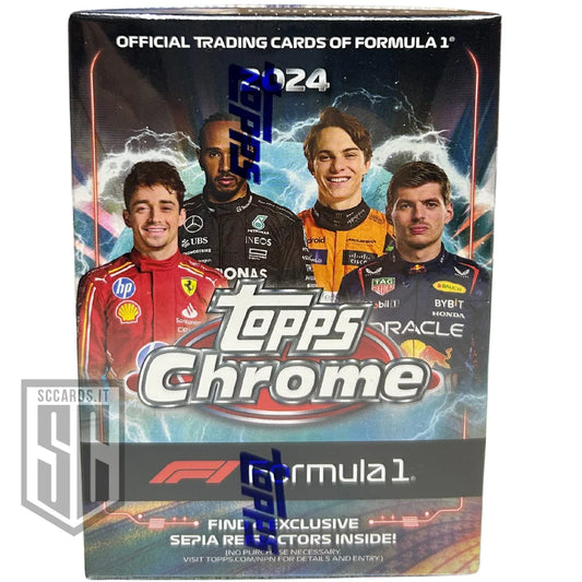 Topps Chrome Formula 1 Racing Blaster Box 2024