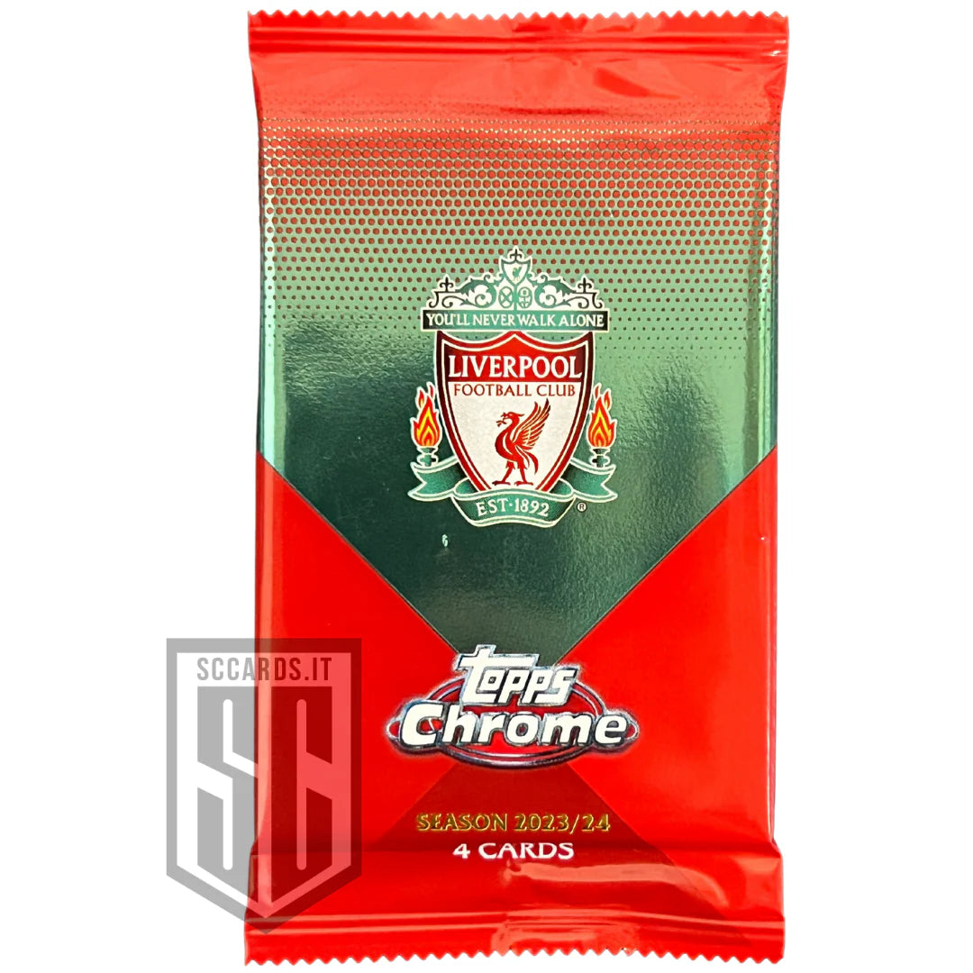 Topps Chrome Liverpool Pack 2023/24