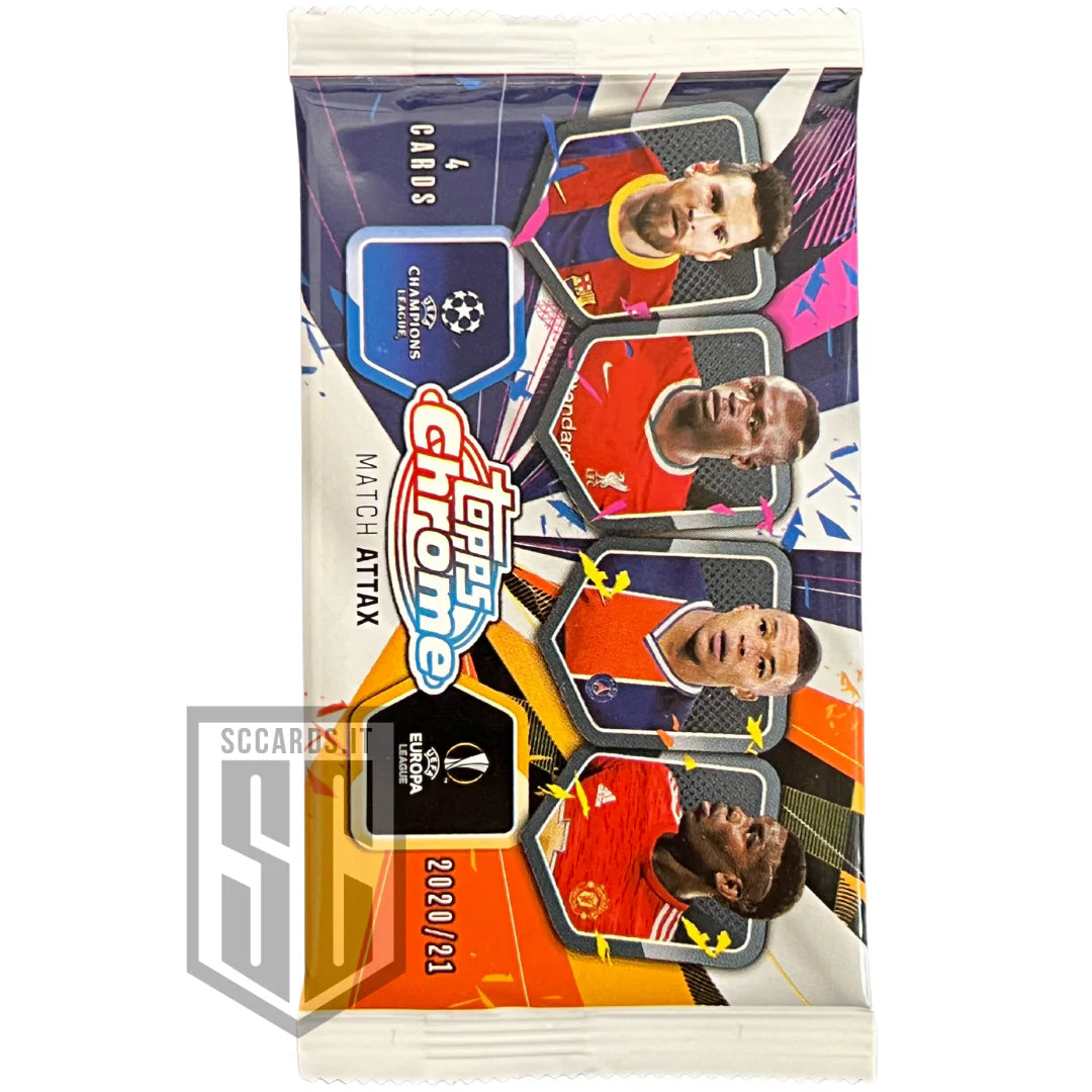 Topps Chrome Match Attax Pack 2020/21