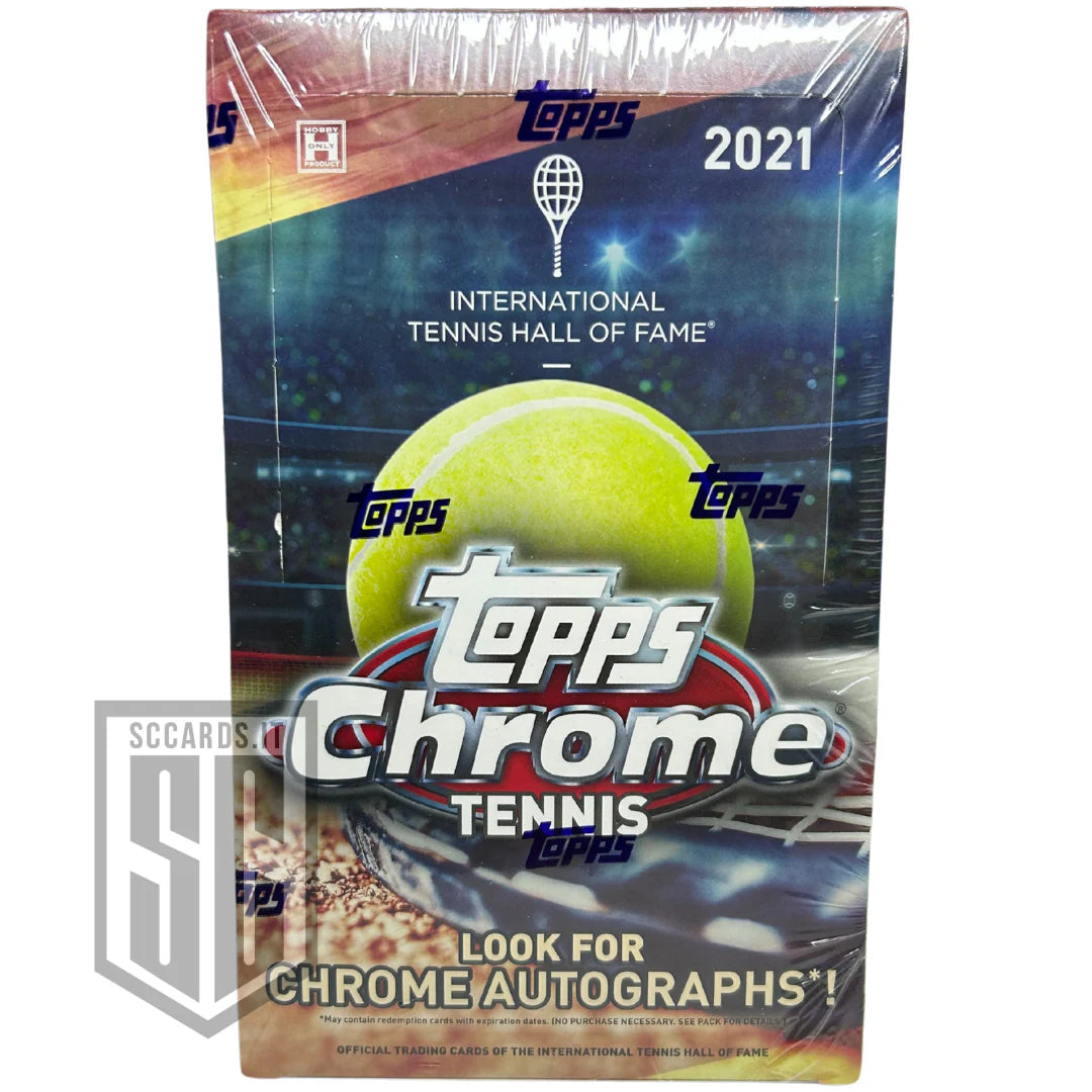 Topps Chrome Tennis Hobby Box 2021