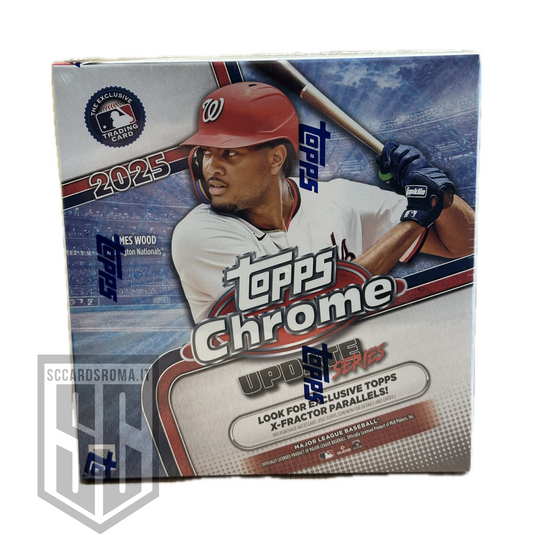 Topps Chrome Update Series Baseball Mega Box 2025