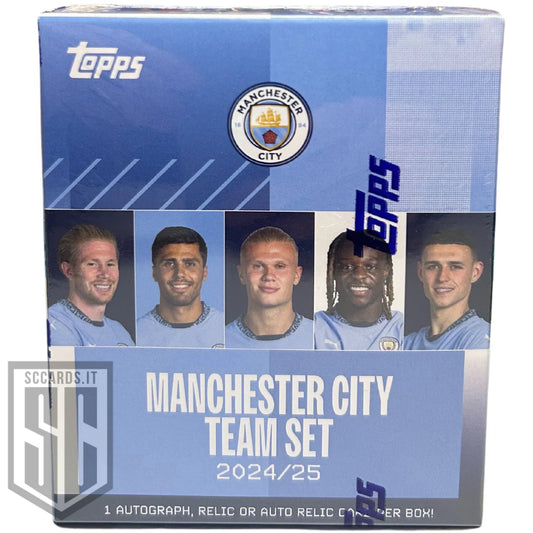 Topps Manchester City Team Set Box 2024/25