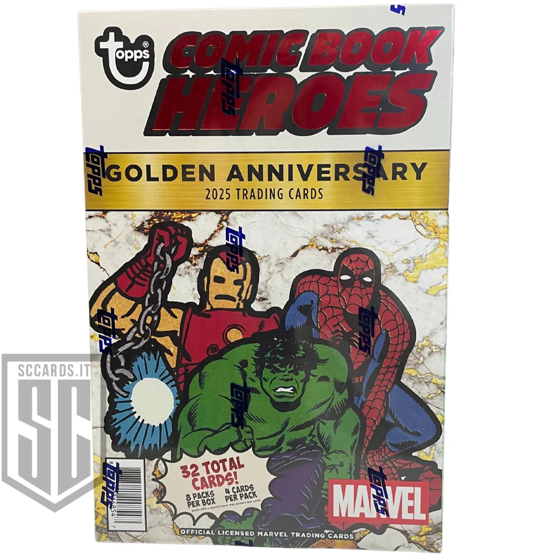 Topps Marvel Comic Book Heroes Hobby Box 2025