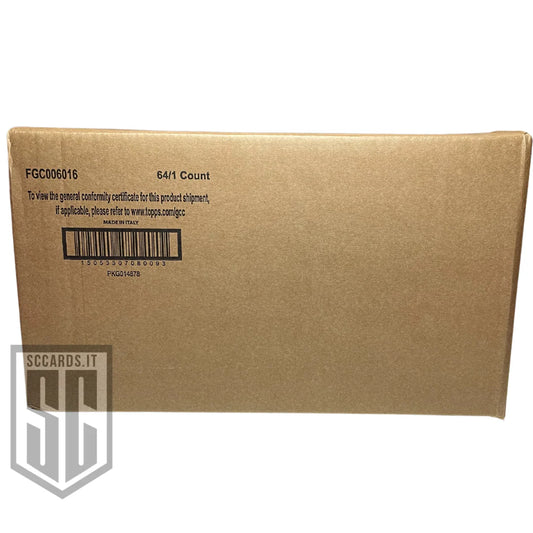 Topps UCC Hanger Box 2024/25-SEALED CASE-(64 Box)