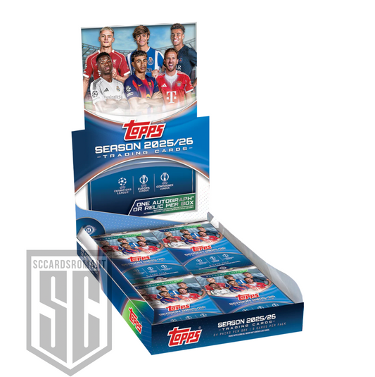 Topps UEFA Club Competitions 2025/26 Flagship Edition Hobby Box