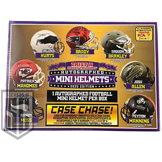 Tristar Autographed Mini Helmets Box 2025