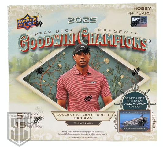 Upper Deck Goodwin Champions Hobby Box 2025